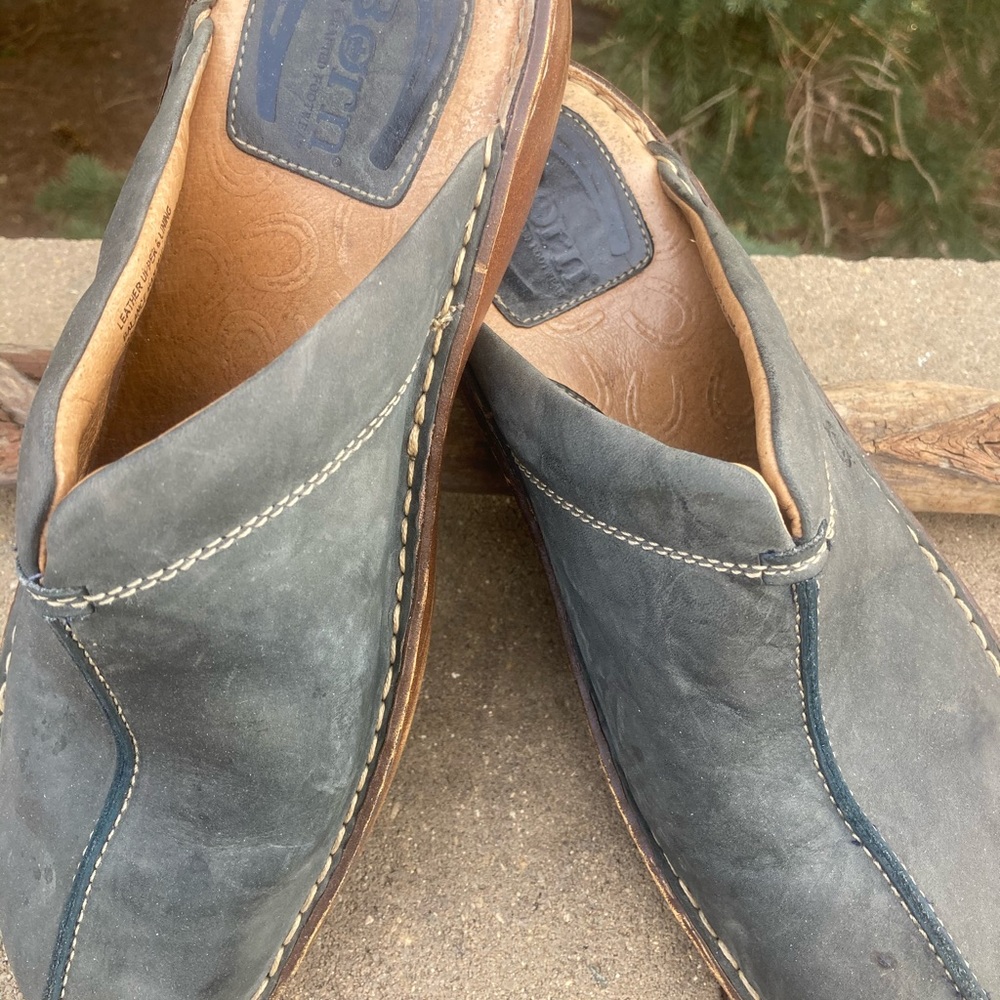 Born Light Navy Clog